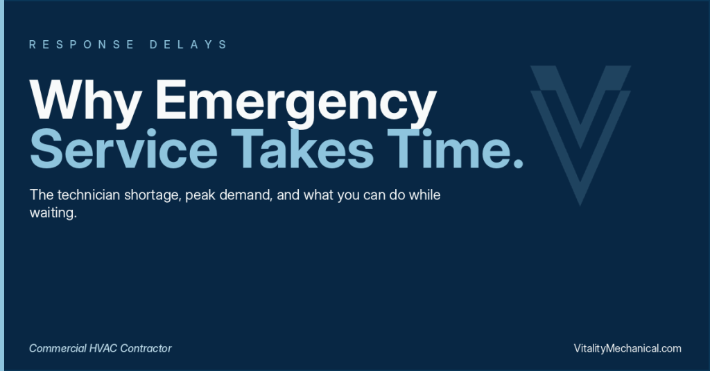 Why Your HVAC Emergency Is Taking So Long (And What You Can Do About It)